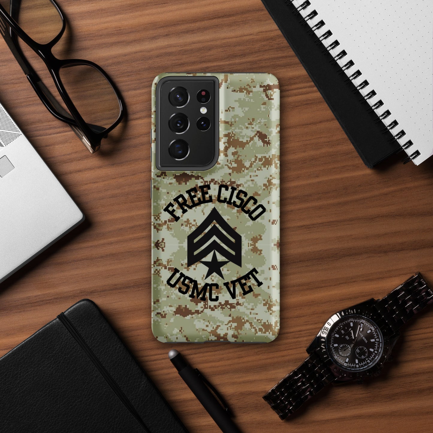 Desert Camo Free Cisco Tough case for Samsung®