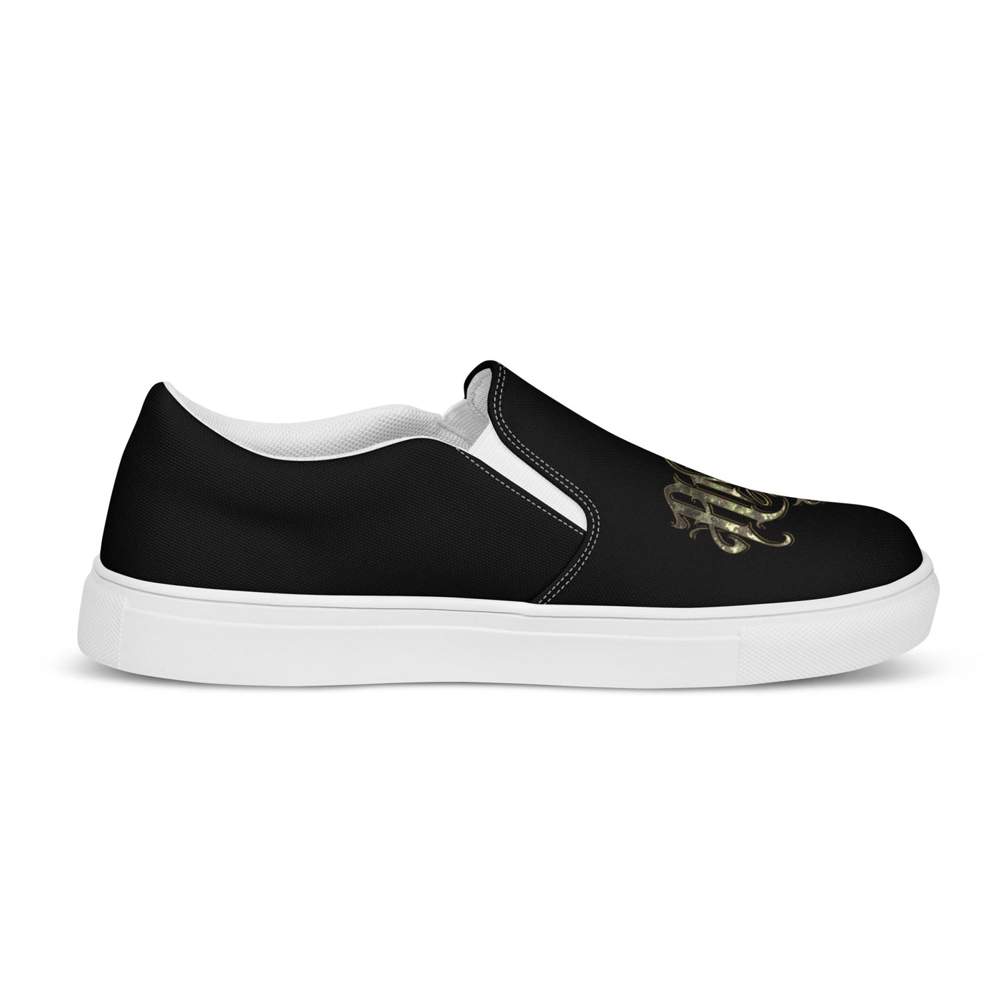 Angels in Ink Women’s slip-on canvas shoes